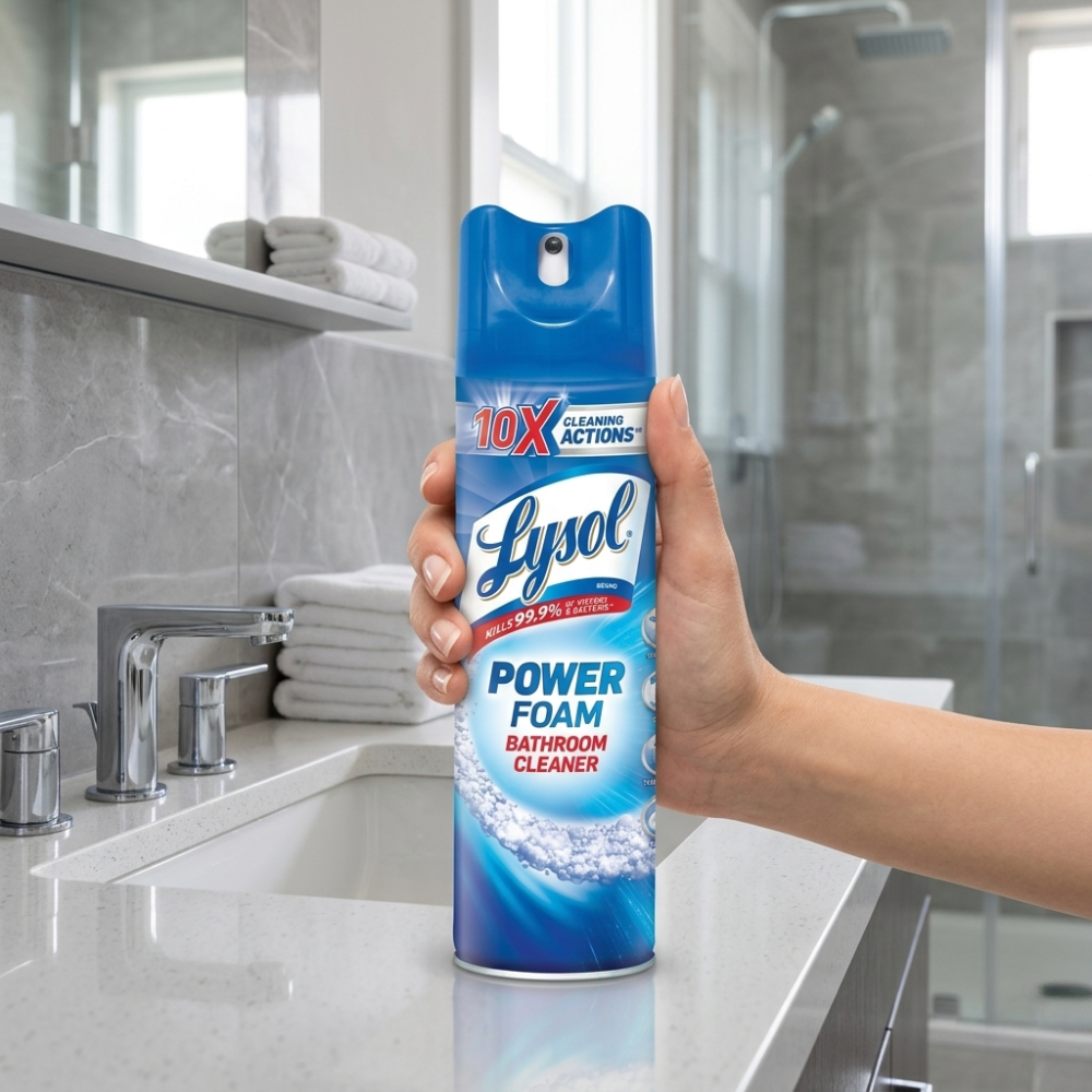 LYSOL BỌT TẨY RỬA PHÒNG TẮM HƯƠNG THƠM 710ML