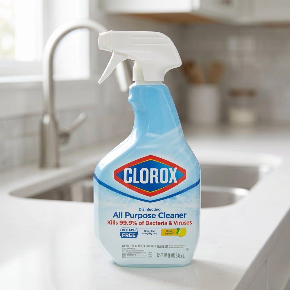 CLOROX XỊT LÀM SẠCH, KHỬ TRÙNG HƯƠNG CHANH 946ML
