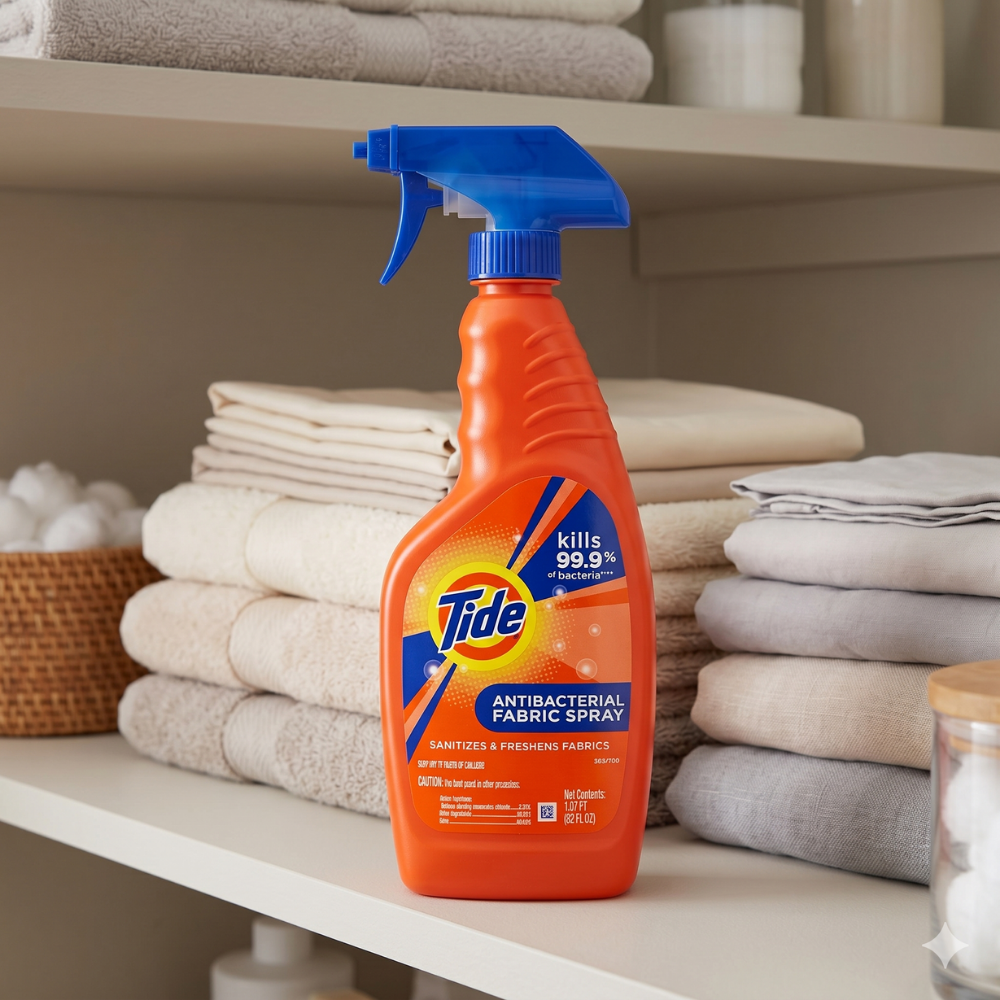 TIDE XỊT KHÁNG KHUẨN, KHỬ MÙI VẢI 650ML