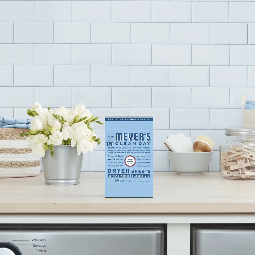 MRS. MEYER'S HỘP 80 MIẾNG GIẤY THƠM SẤY QUẦN ÁO