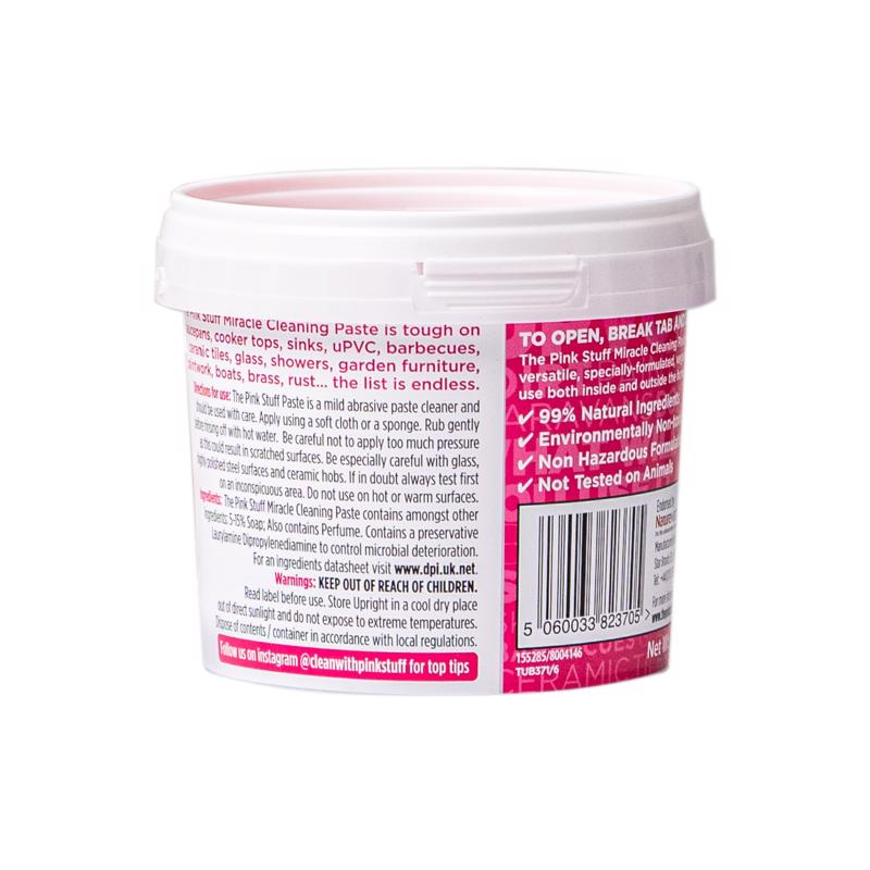 THE PINK STUFF HỘP SÁP VỆ SINH ĐỒ DA DỤNG 500ML