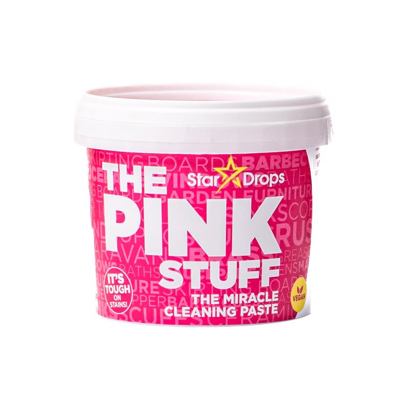 THE PINK STUFF HỘP SÁP VỆ SINH ĐỒ DA DỤNG 500ML