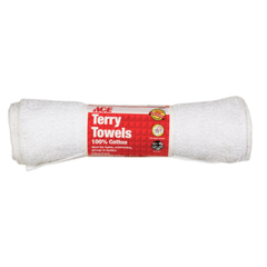 ACE GÓI 6 KHĂN LAU VẢI COTTON TERRY 35.5X43CM