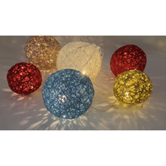 HỘP NHIỀU LOẠI CHÂU BẰNG NHỰA TRANG TRÍ GIÁNG SINH