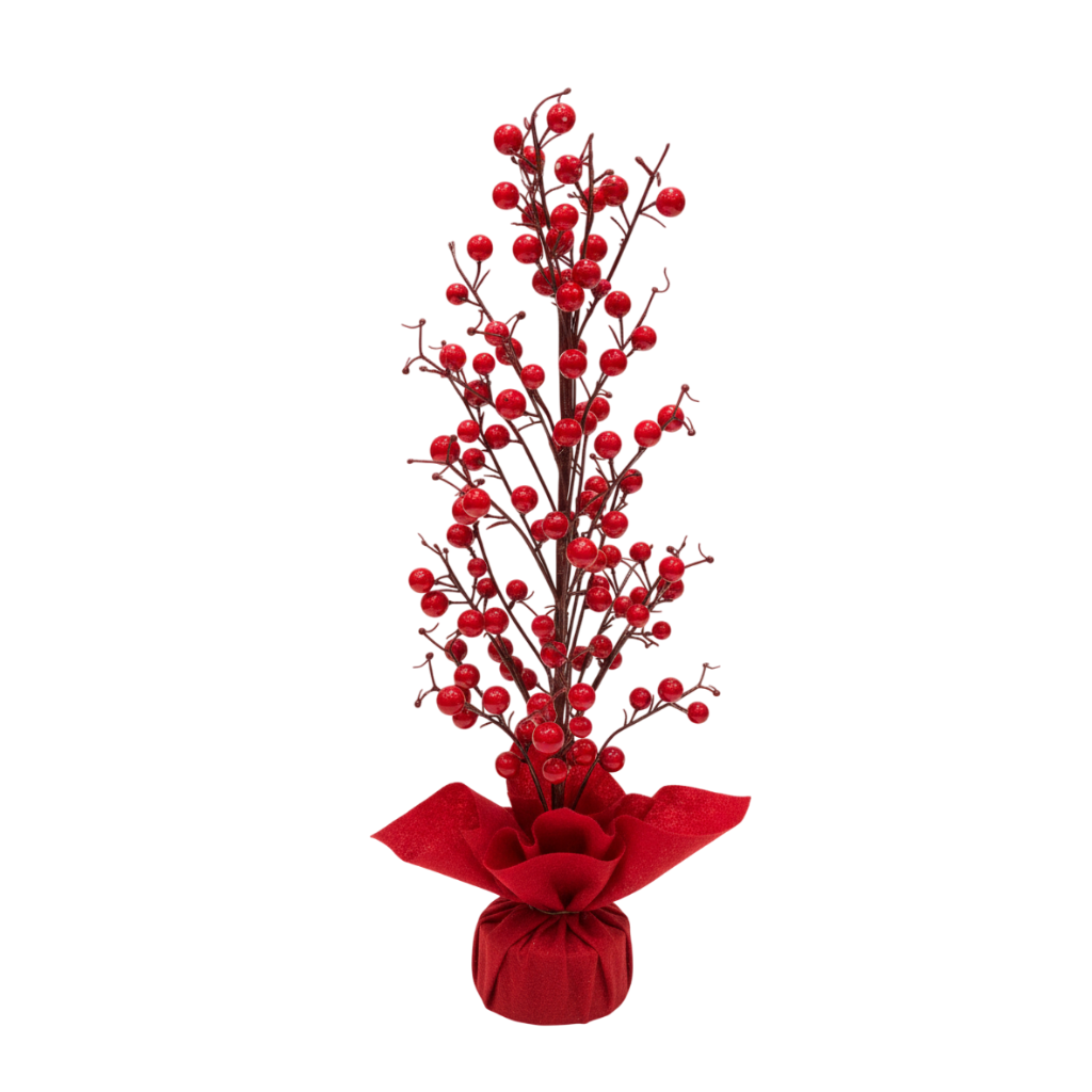 CHẬU HOA TRANG TRÍ GIÁNG SINH EL-BA01/60