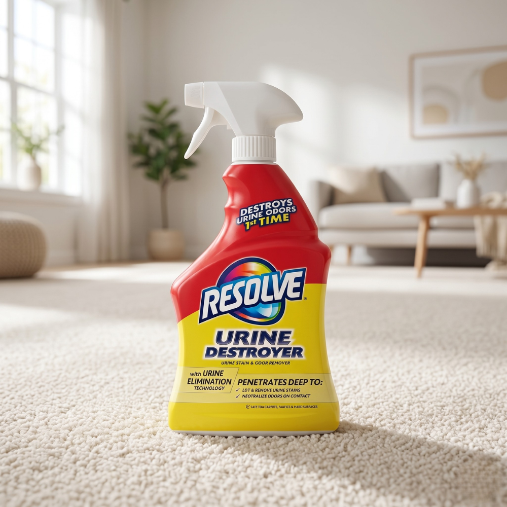 RESOLVE XỊT KHỬ MÙI, TẨY VẾT NƯỚC TIỂU 946ML