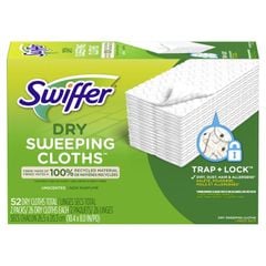 SWIFFER HỘP 52 MIẾNG KHĂN KHÔ THAY THẾ CÂY LAU NHÀ