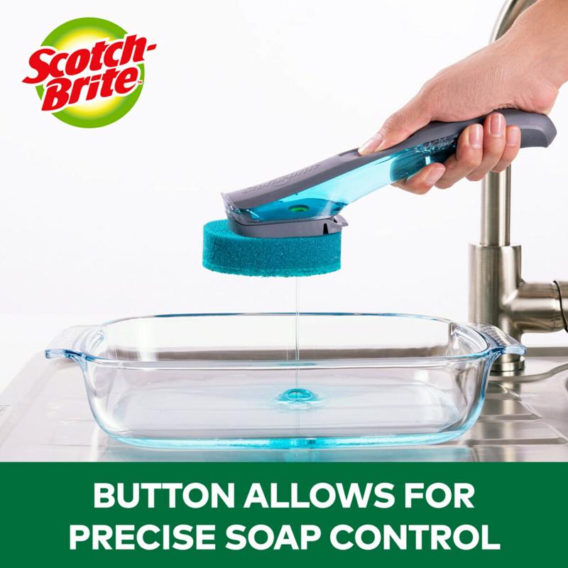 SCOTCH BRITE BÀN CHẢI RỬA CHÉN CÓ LƯỠI CẠO