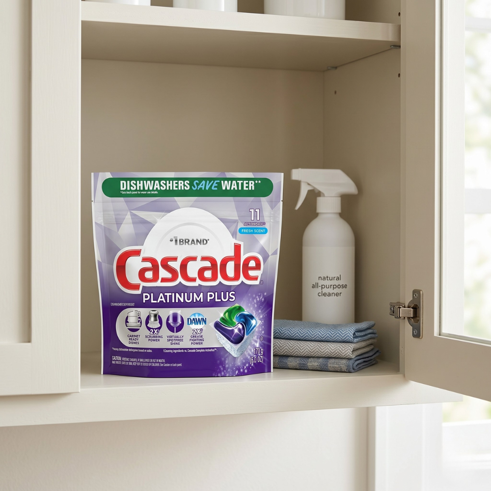 CASCADE GÓI 11 VIÊN RỬA CHÉN CHO MÁY RỬA CHÉN 170G