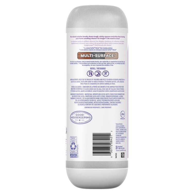 SWIFFER BÌNH NƯỚC LAU SÀN THAY THẾ 750ML LAVENDER