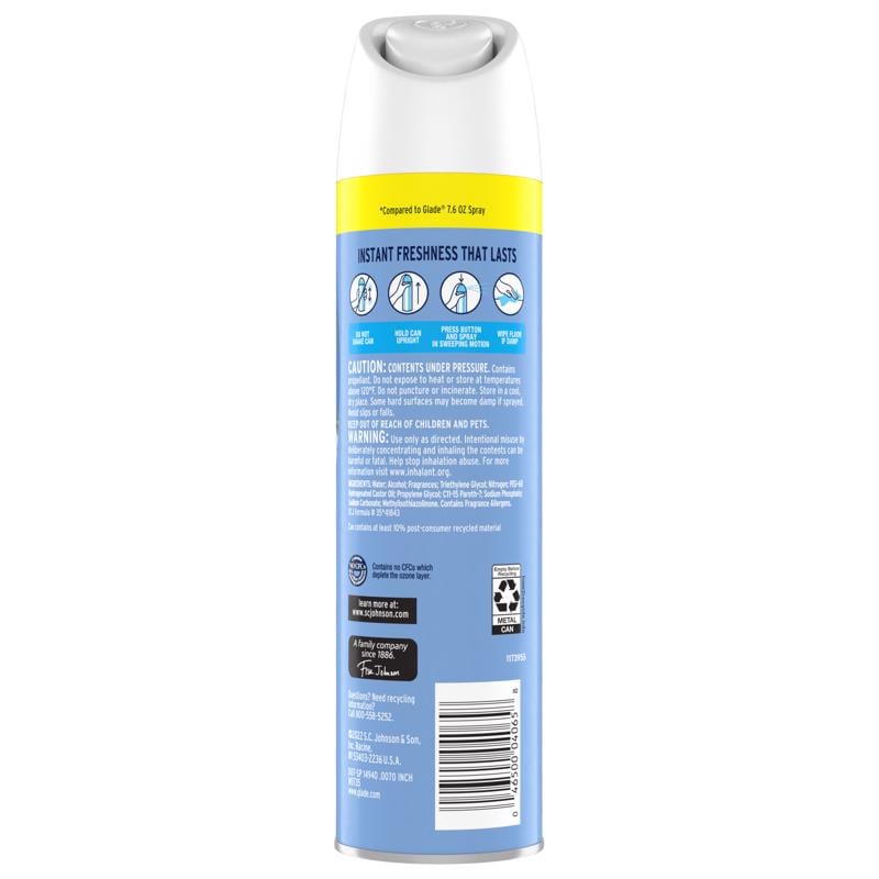 GLADE XỊT THƠM PHÒNG HƯƠNG CLEAN LINEN 235G