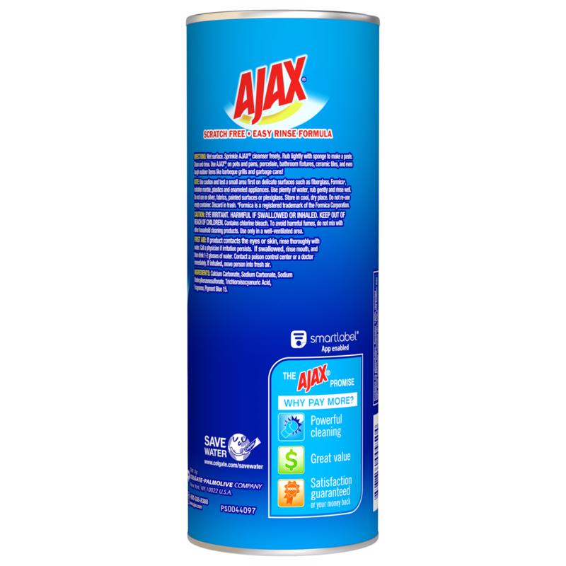 AJAX BỘT TẨY RỬA BỀ MẶT KHÔNG MÙI 595G
