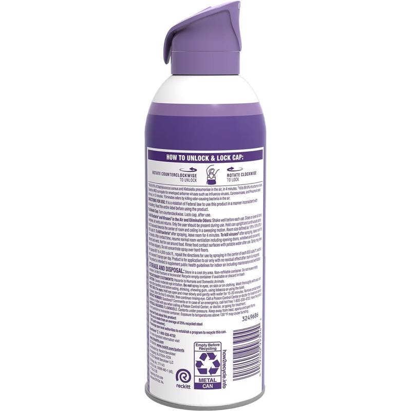 LYSOL XỊT KHỬ TRÙNG KHÔNG KHÍ HƯƠNG GIÓ 283G