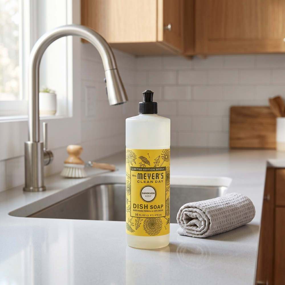 MRS. MEYER'S NƯỚC RỬA CHÉN HƯƠNG BỒ CÔNG ANH 473ML