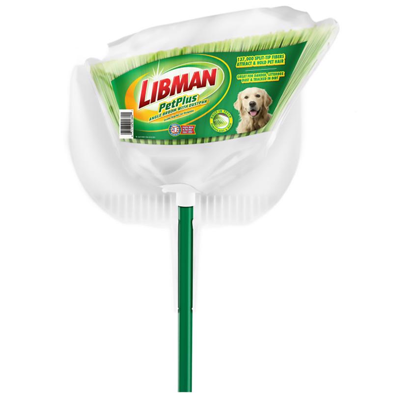 LIBMAN BỘ CHỔI KÈM KI HỐT RÁC PET TÁI CHẾ 31.8CM