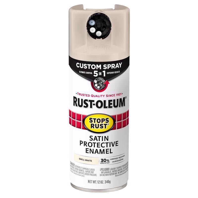 RUST-OLEUM XỊT BẢO VỆ KIM LOẠI 340G SATIN WHITE