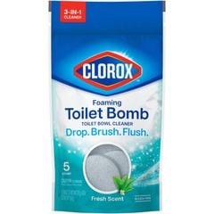 CLOROX GÓI 5 VIÊN TẨY RỬA BỒN CẦU 150G HƯƠNG THƠM
