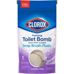CLOROX GÓI 5 VIÊN TẨY RỬA BỒN CẦU 150G LAVENDER