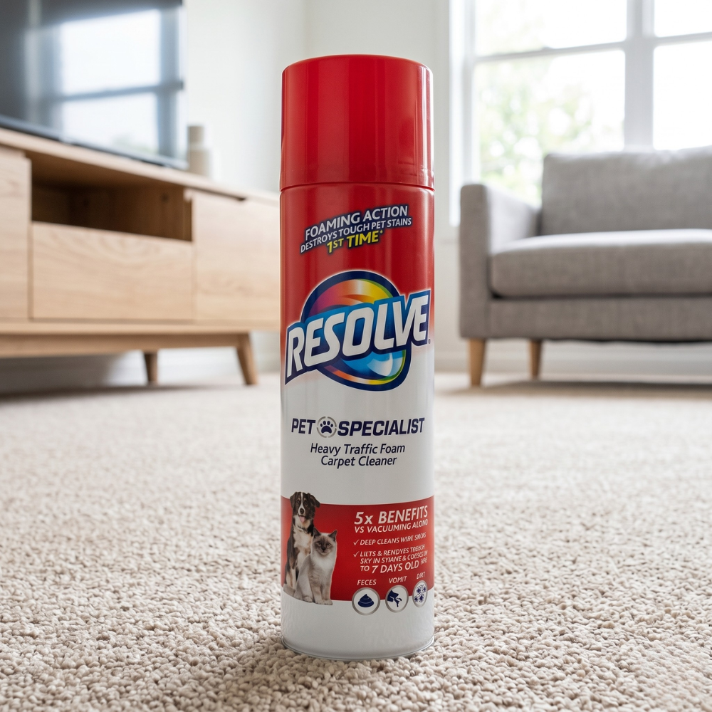 RESOLVE BỌT GIẶT VẾT BẨN THẢM THÚ CƯNG 650ML
