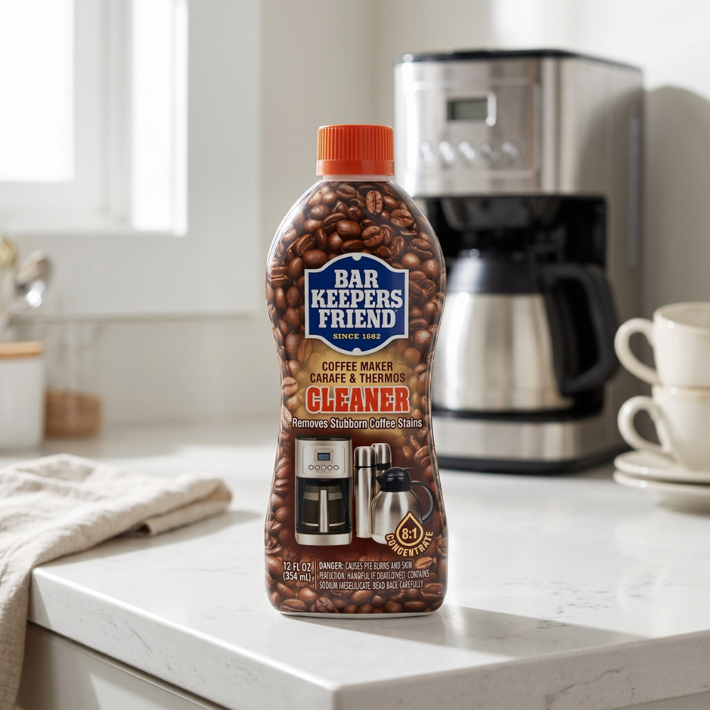 BAR KEEPERS FRIEND NƯỚC LÀM SẠCH MÁY PHA CAFÉ