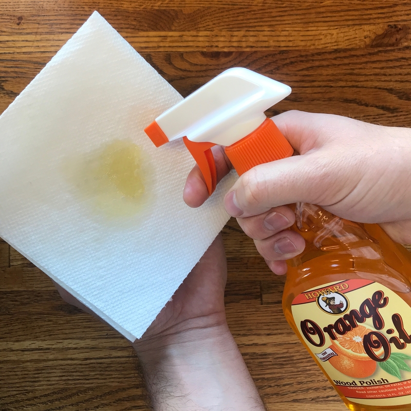 HOWARD XỊT LAU ĐỒ GỖ NỘI THẤT HƯƠNG CAM 473ML