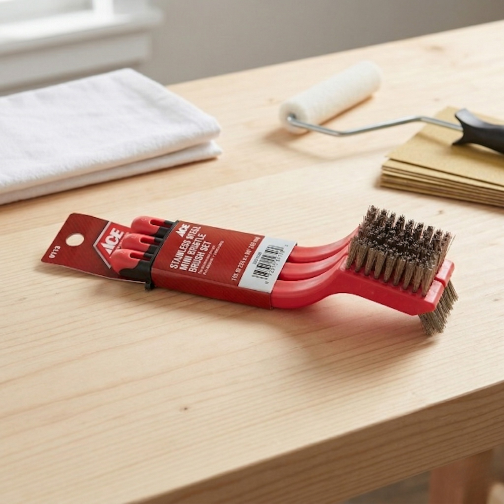 ACE GÓI 3 CỌ MINI SỢI THÉP 17.7CM