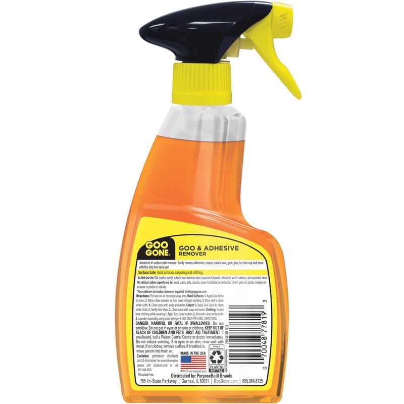 GOO GONE XỊT GEL TẨY KEO DÍNH, DẦU MỠ, MỰC 355ML