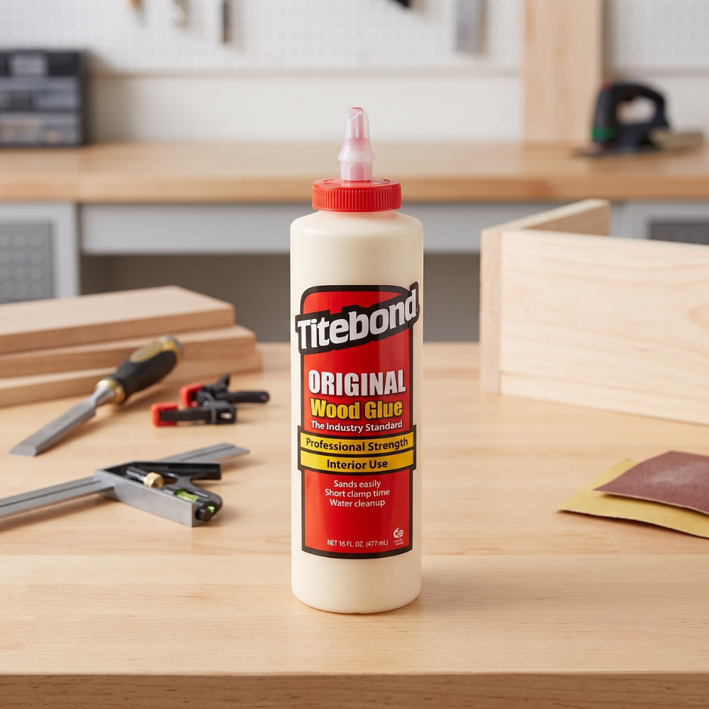 TITEBOND KEO DÁN GỖ, VÁN BÁN TRONG SUỐT 473ML