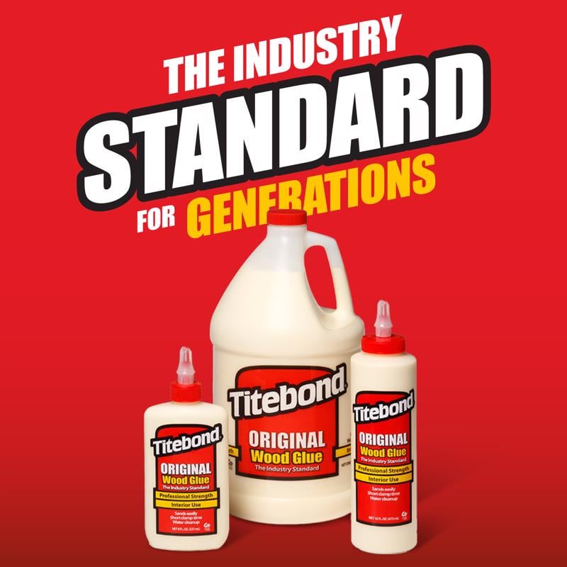 TITEBOND KEO DÁN GỖ, VÁN BÁN TRONG SUỐT 473ML