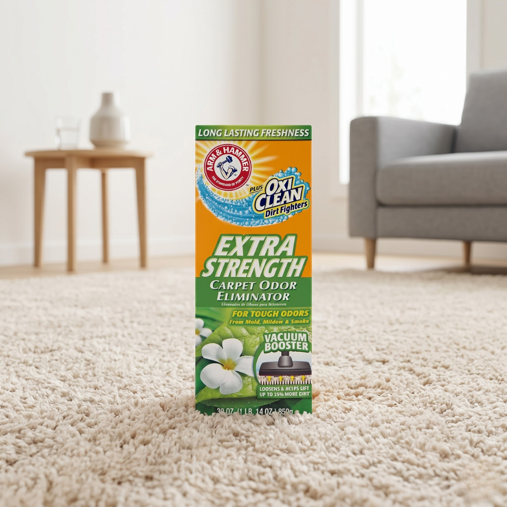 ARM & HAMMER BỘT KHỬ MÙI CHO THẢM HƯƠNG HOA 850G