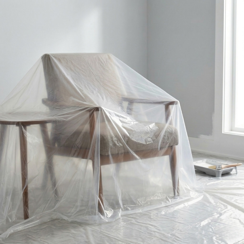 BẠT PHỦ NỘI THẤT ACE BẰNG NHỰA 3MX6.1M 0.3MM ACE