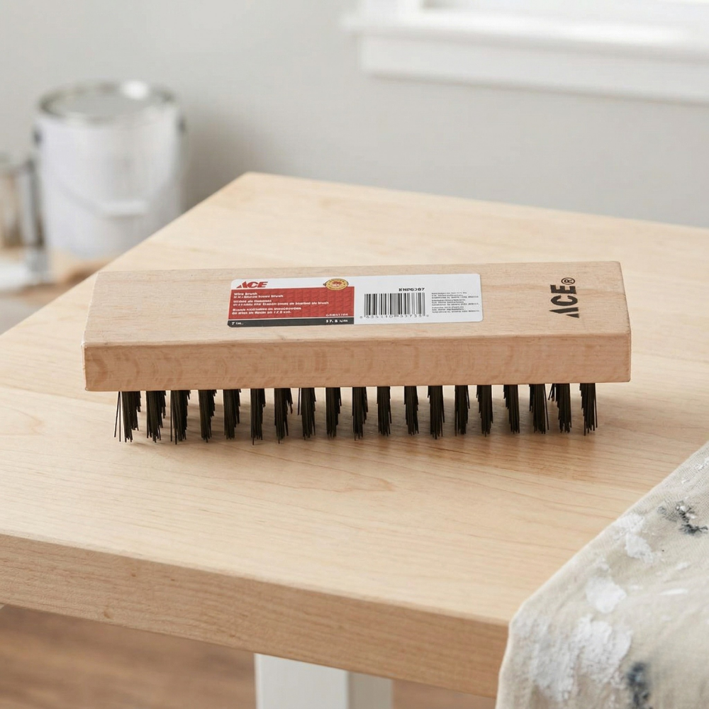 BÀN CHÀ SỢI THÉP HIỆU ACE KÍCH THƯỚC 17.8 X 6.35CM