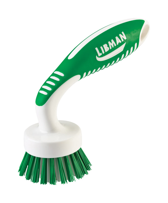 LIBMAN CỌ RỬA BẾP CÁN CONG NHỰA TÁI CHẾ 10.2CM
