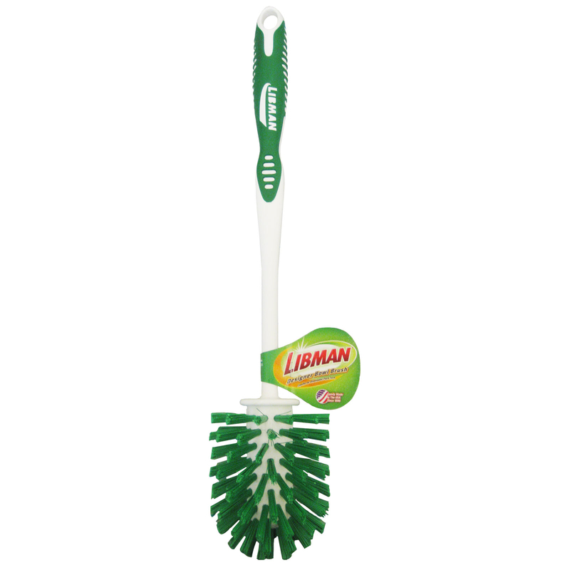 LIBMAN BÀN CHẢI TOILET BẰNG NHỰA 35.56CM