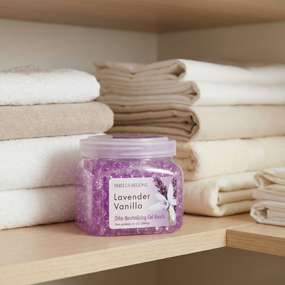 SMELLS BEGONE LỌ GEL KHỬ MÙI HƯƠNG OẢI HƯƠNG 340G