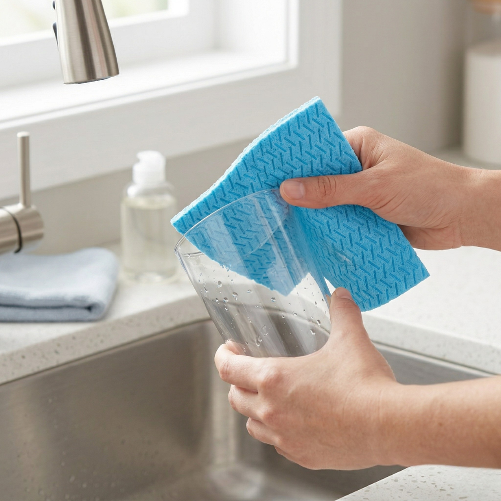 SCOTCH BRITE GÓI 2 KHĂN LAU ĐA DỤNG THẤM NƯỚC