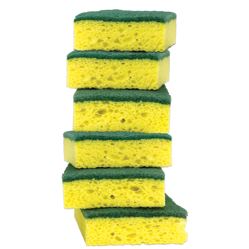 SCOTCH BRITE GÓI 6 MIẾNG BỌT BIỂN 11.4CM