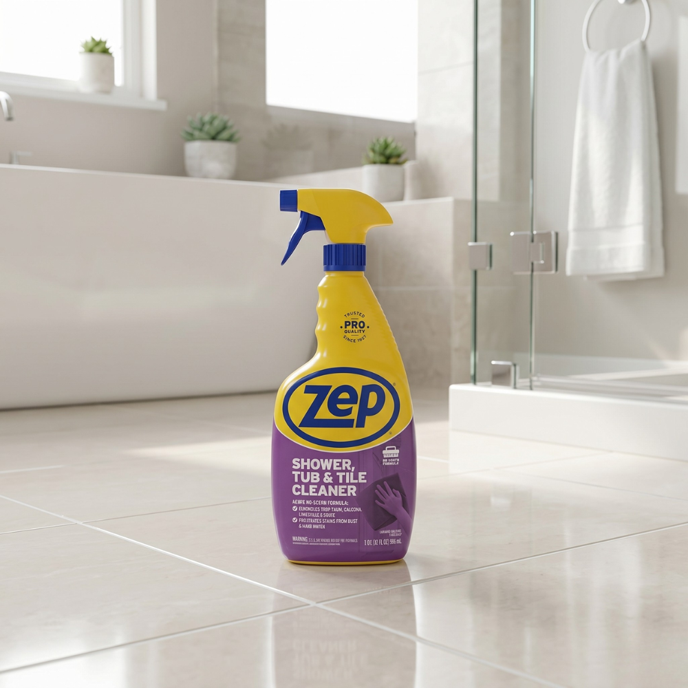 ZEP XỊT TẨY RỬA BỒN TẮM, GẠCH KHÔNG MÙI 946ML