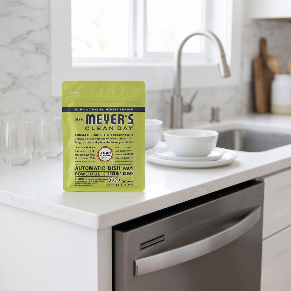 MRS. MEYER'S TÚI 20 VIÊN RỬA CHÉN CHO MÁY RỬA CHÉN