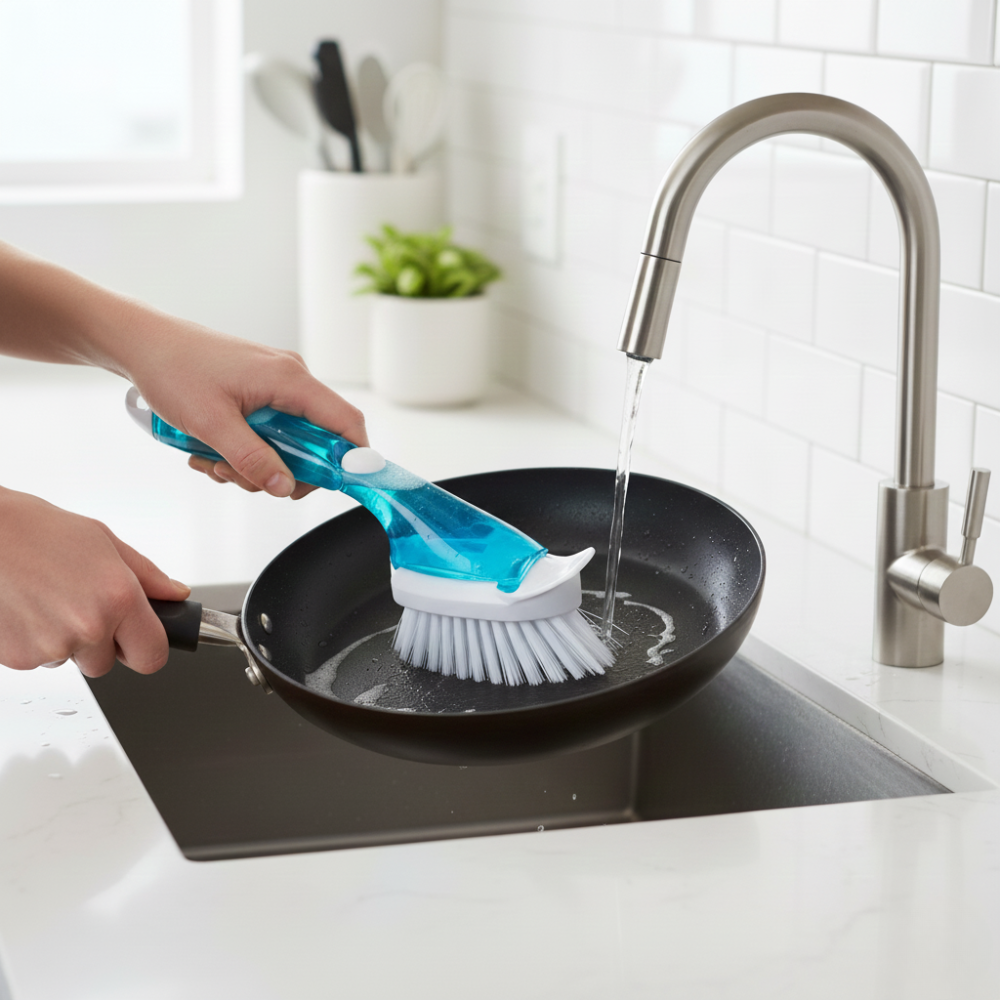 SCOTCH BRITE CỌ RỬA CHÉN NGĂN ĐỰNG XÀ PHÒNG