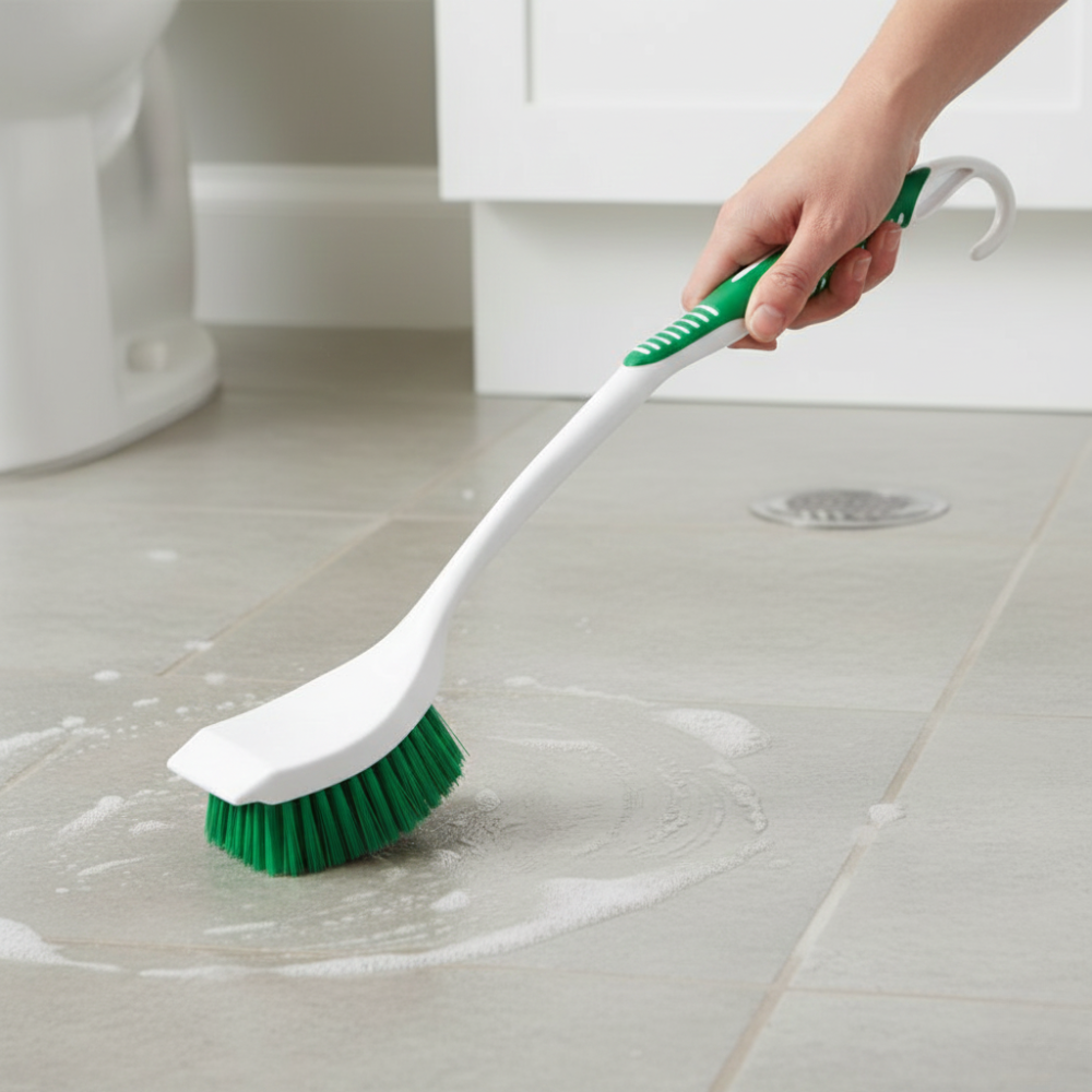 LIBMAN BÀN CHẢI BẾP CẦM TAY CÁN NHỰA DÀI 34CM