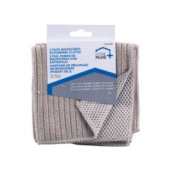 HOME PLUS GÓI 2 KHĂN VẢI MICROFIBER 30X30CM NÂU