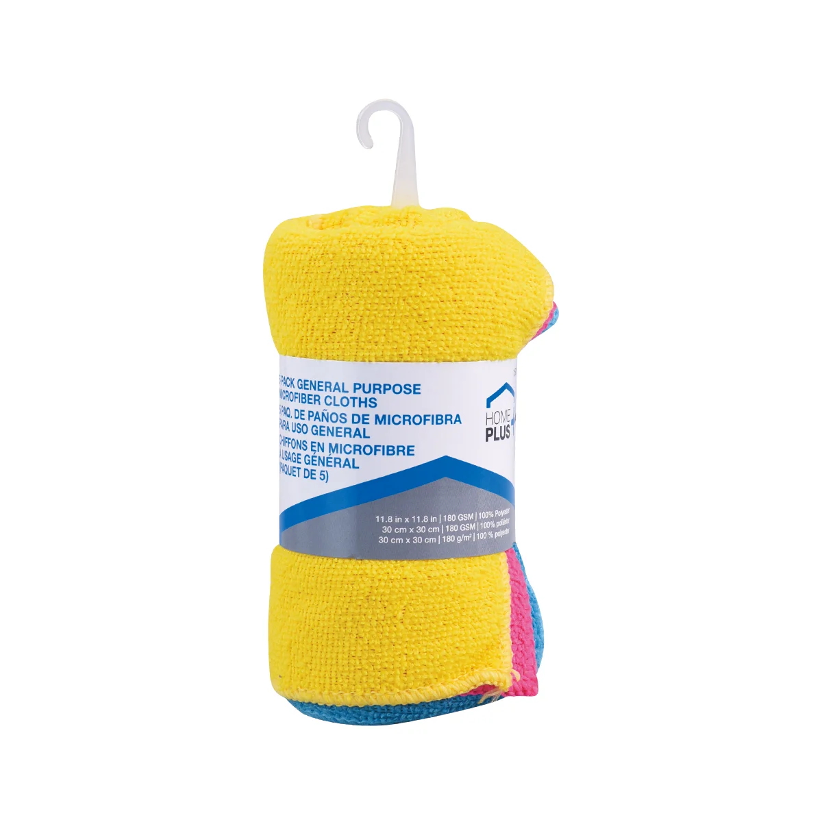 HOME PLUS GÓI 5 KHĂN VẢI MICROFIBER 30X30CM