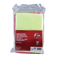 ACE GÓI 12 KHĂN LAU ĐA NĂNG MICROFIBER 30X40CM