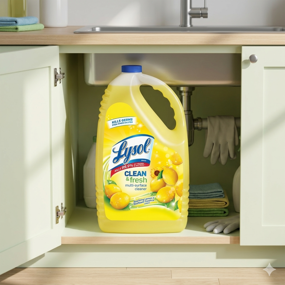 LYSOL NƯỚC TẨY RỬA ĐA NĂNG HƯƠNG CHANH 4.2L
