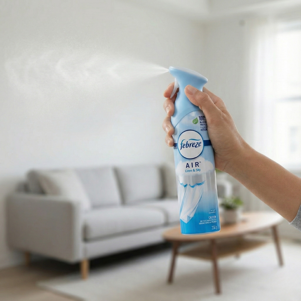 FEBREZE XỊT KHỬ MÙI HƯƠNG LINEN AND SKY 250G