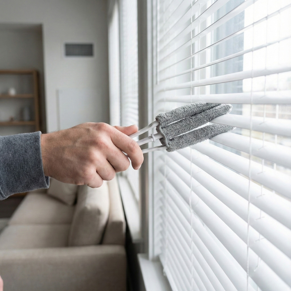 UNGER CHỔI PHỦI BỤI VỆ SINH RÈM CỬA 15.2CM