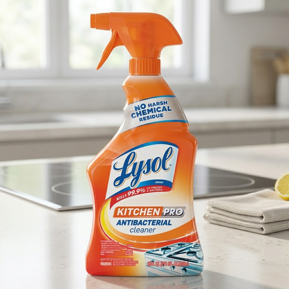 LYSOL XỊT VỆ SINH BẾP HƯƠNG CAM CHANH 650ML