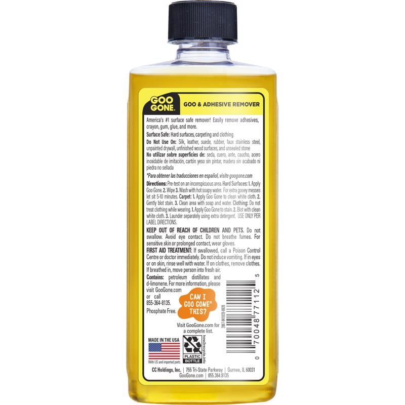 GOO GONE DUNG DỊCH TẨY KEO DÍNH ĐA NĂNG HIỆU 236ML
