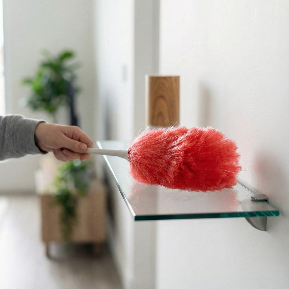 ETTORE CÂY LAU BỤI ĐẦU LAU POLYESTER STATICA 15CM